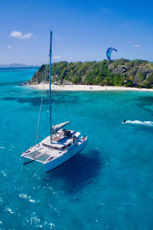 Catamaran Kite and Wing Trips Kiteboarding Cruise