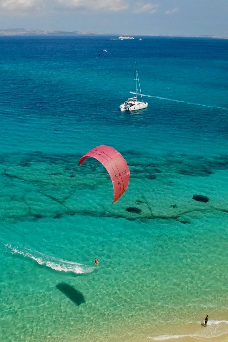 Catamaran Kite and Wing Trips Kiteboarding Cruise