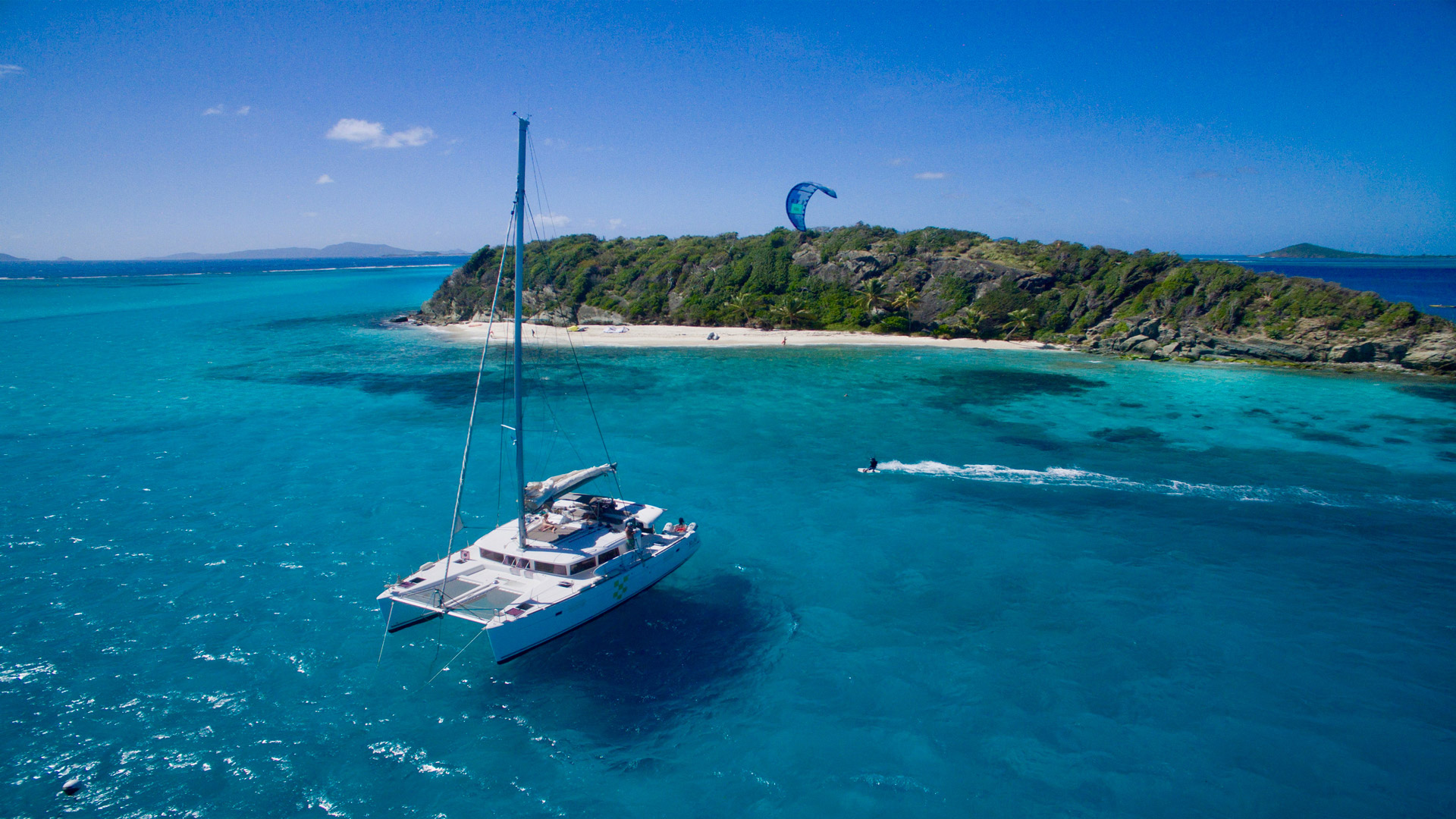 The Grenadines in the Caribbean - Uncharted Kiteboarding & Wingfoil Holidays